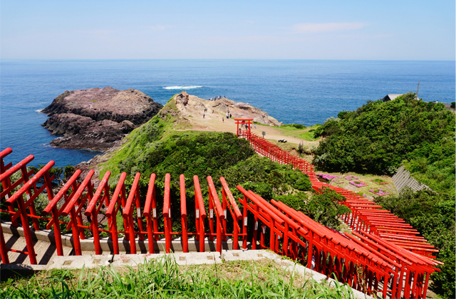 山口県長門市 元乃隅神社